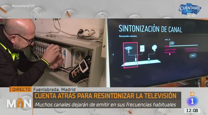 El desarrollo del Segundo Dividendo Digital culmina con éxito
