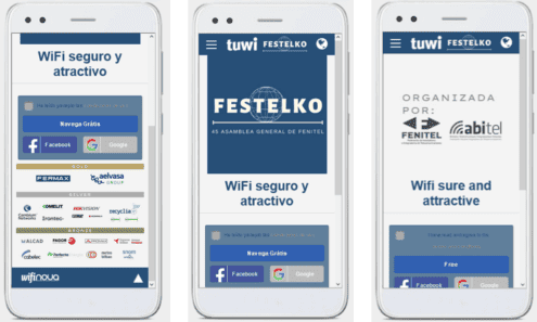 fenitel ofrecio wi fi 6 6e en el campo de golf meaztegi para festelko 2023