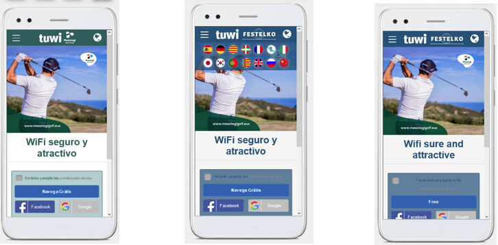 FENITEL ofreció Wi-Fi 6/6E en el campo de Golf Meaztegi para FESTELKO 2023
