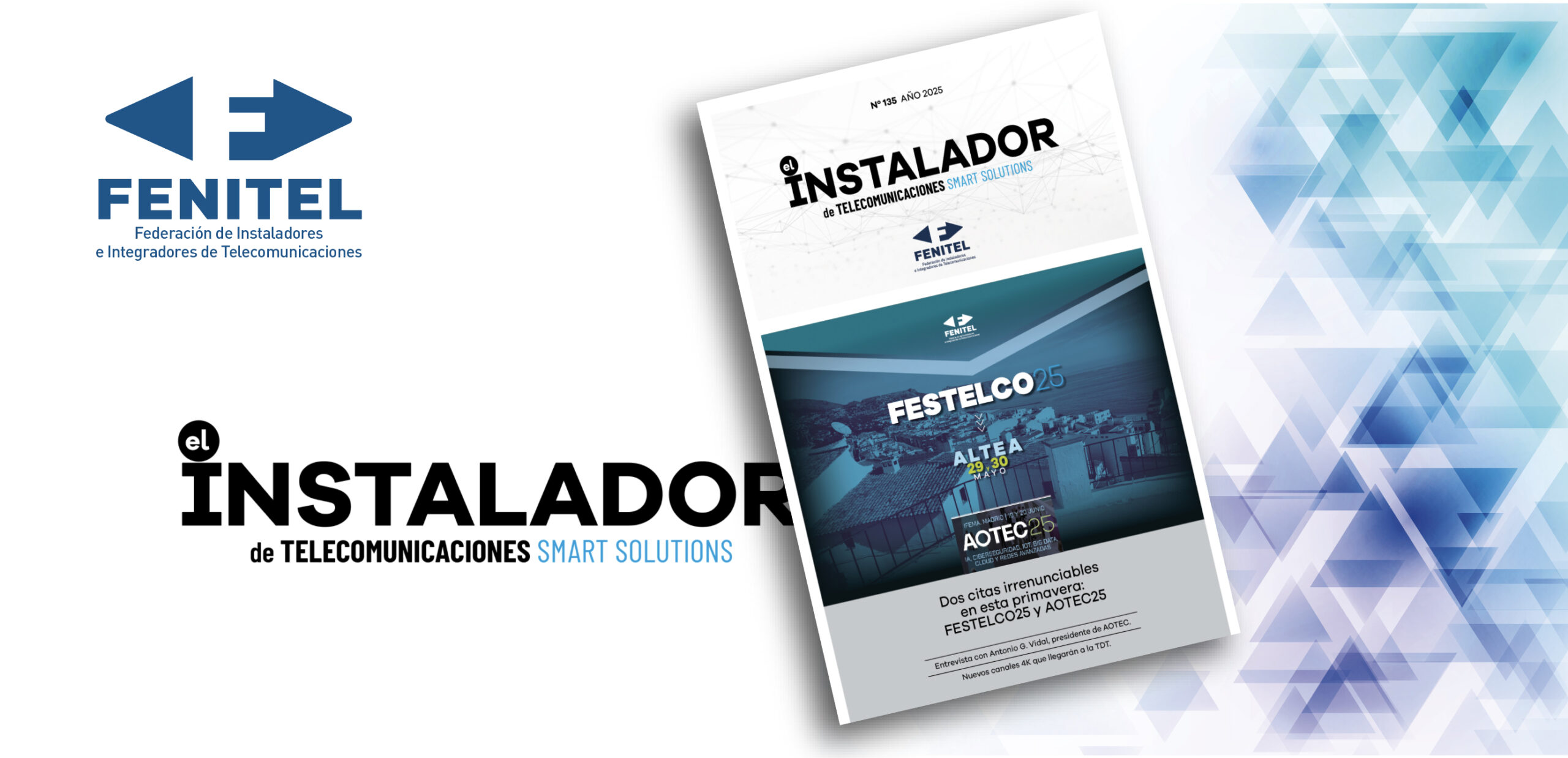 FENITEL presenta el número 135 de la revista EL INSTALADOR DE TELECOMUNICACIONES