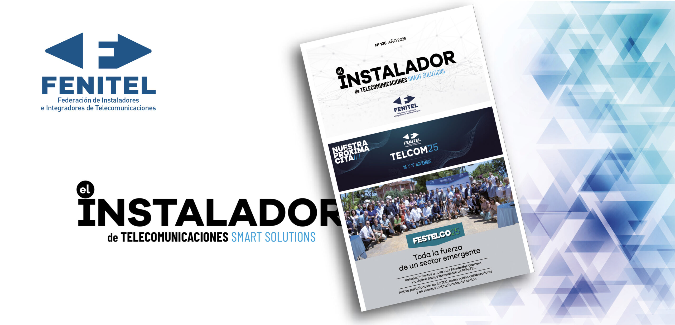 FENITEL presenta el número 136 de la revista EL INSTALADOR DE TELECOMUNICACIONES