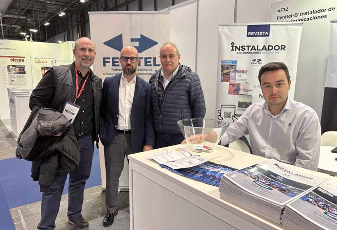 Más de 102.000 profesionales visitaron GENERA y MATELEC donde FENITEL participó con stand propio