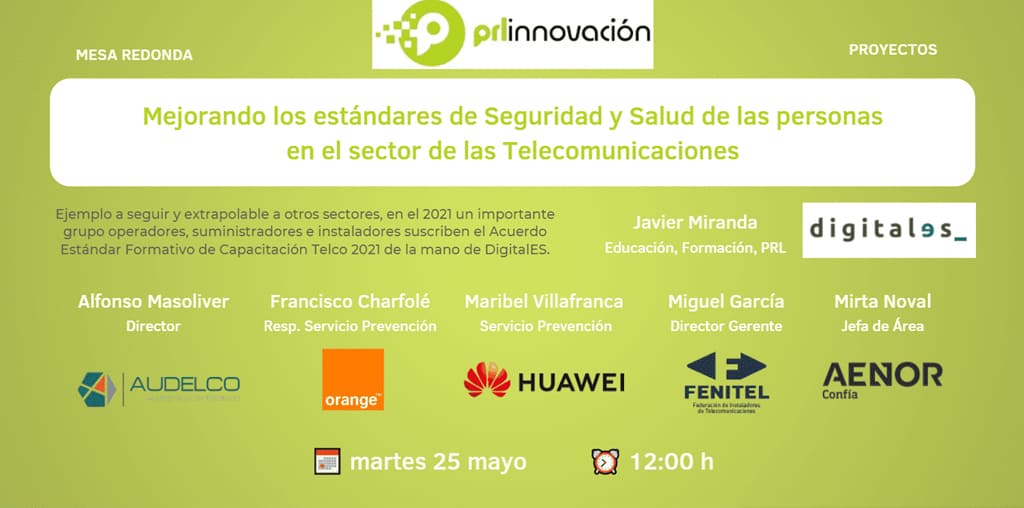 mesa redonda acuerdo estandar formativo de capacitacion telco 2021