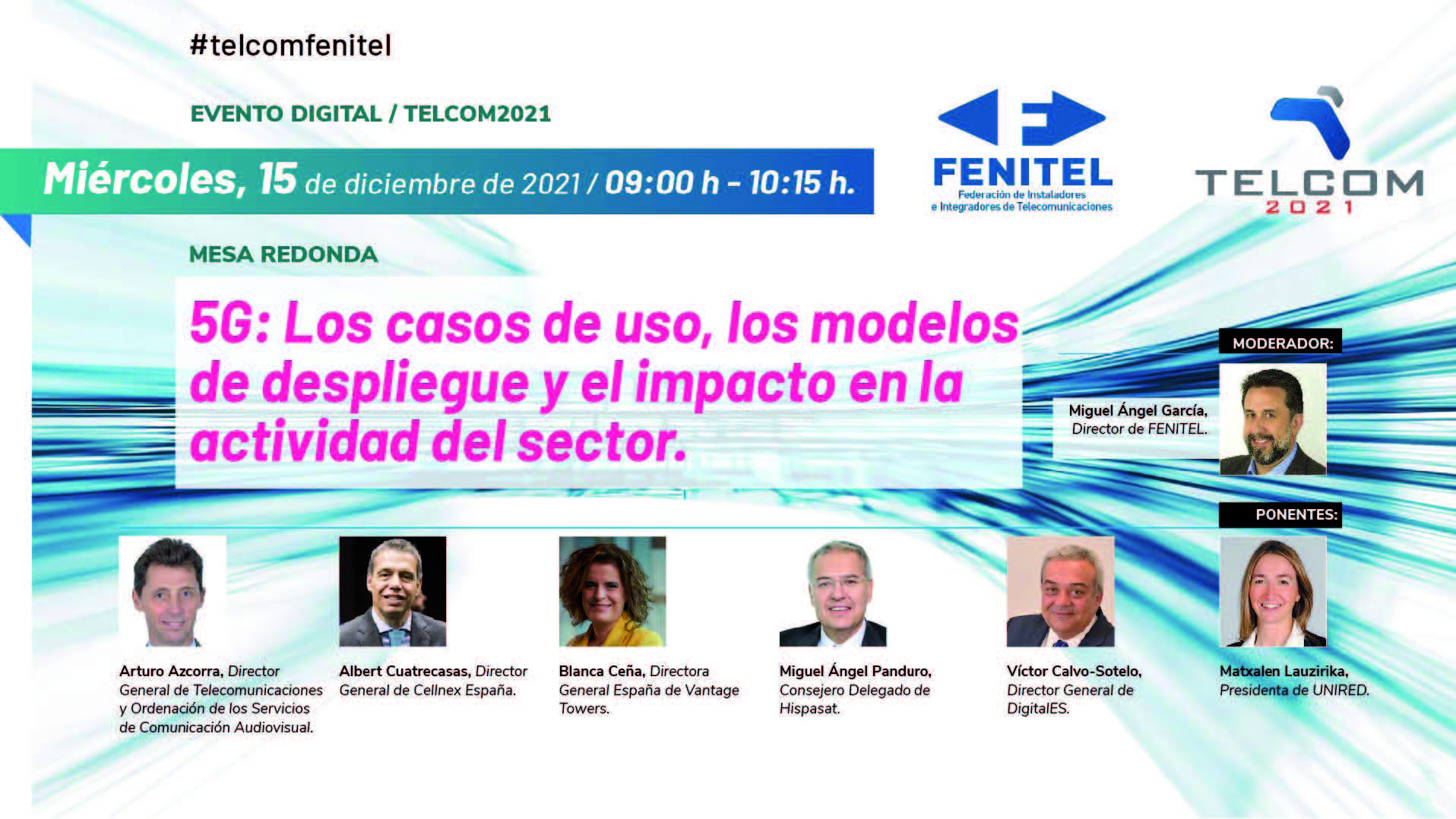 Principales conclusiones de las Jornadas TELCOM 2021
