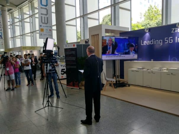 RTVE realiza la primera conexión de TV de España en 5G