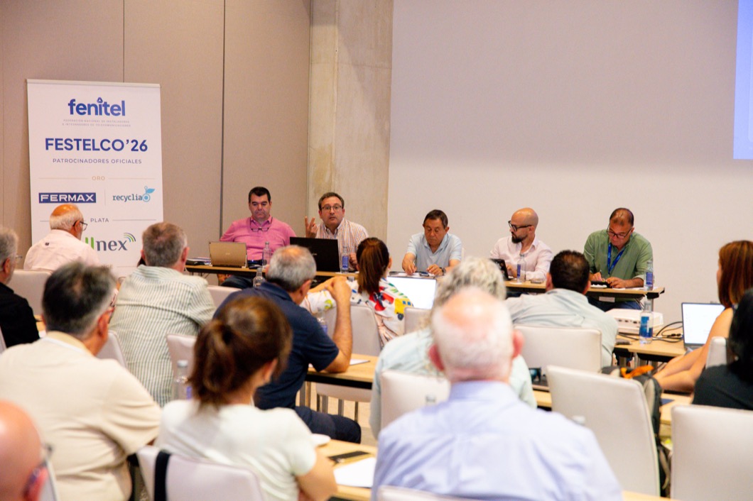 48ª Asamblea General de FENITEL en el Hotel Al-Ándalus Palace durante FESTELCO'26 en Sevilla
